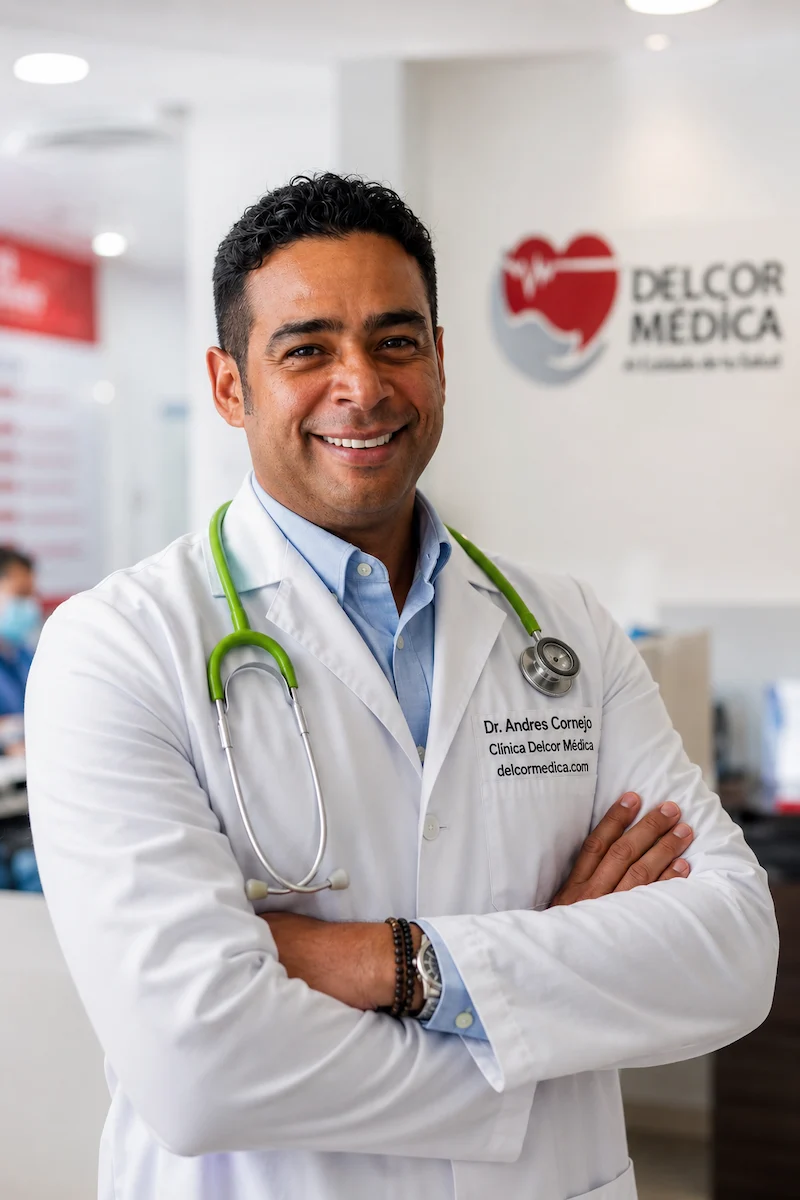 Dr. Andrés Cornejo - Director Médico en Clínica Delcor Médica